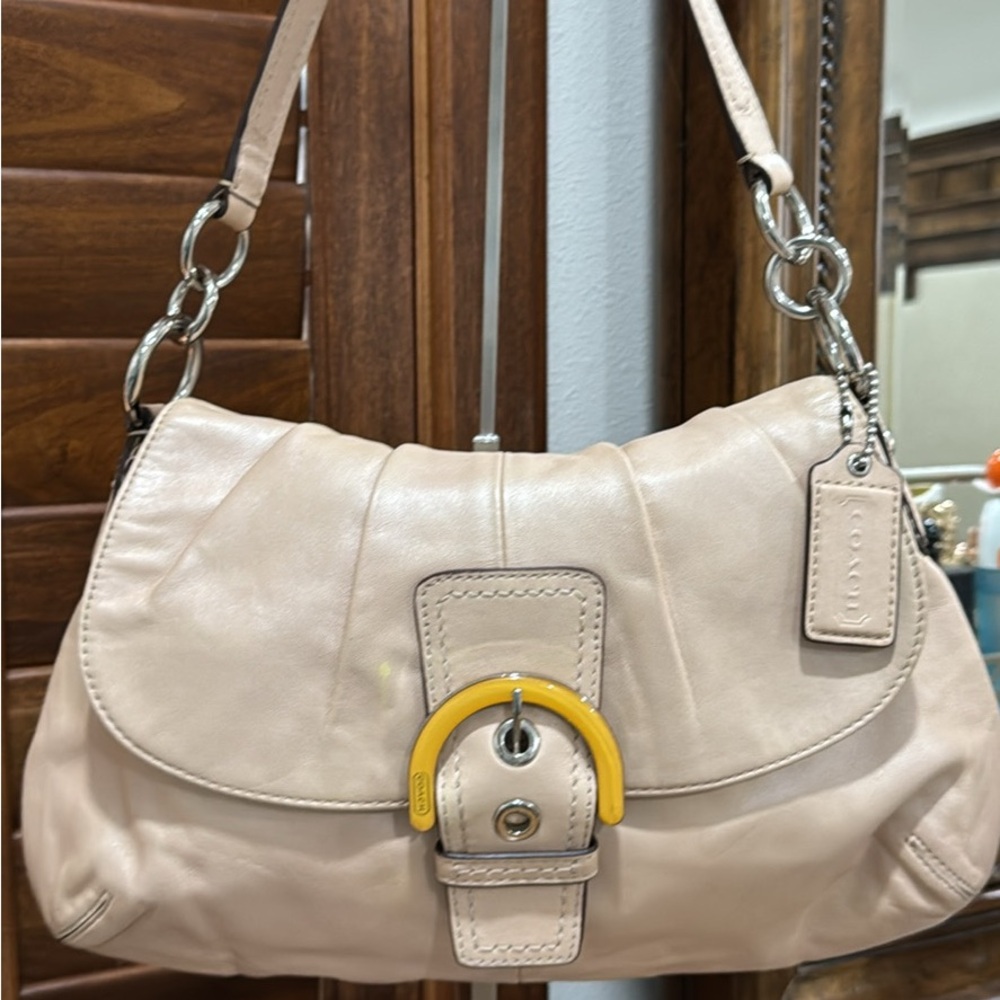 Pink coach soho